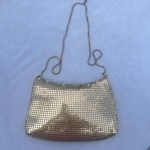 Silver Mesh Evening Bag